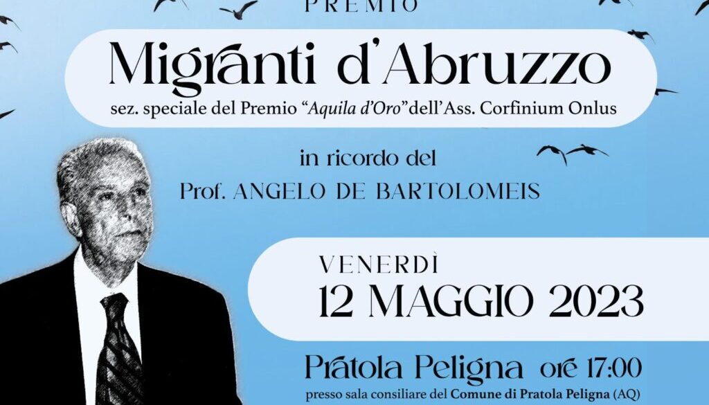 Premio “Migranti d’Abruzzo” 2023