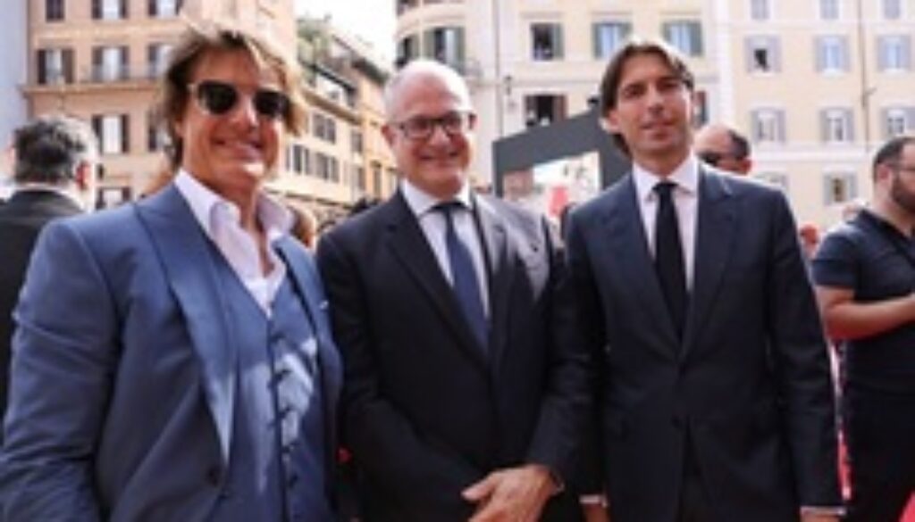 Mission Impossible per Tom Cruise a Roma