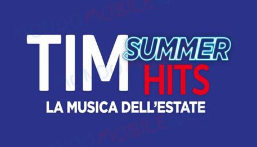 2a edizione del TIM Summer Hits