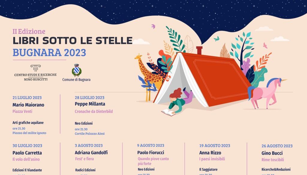 Libri sotto le stelle a Bugnara