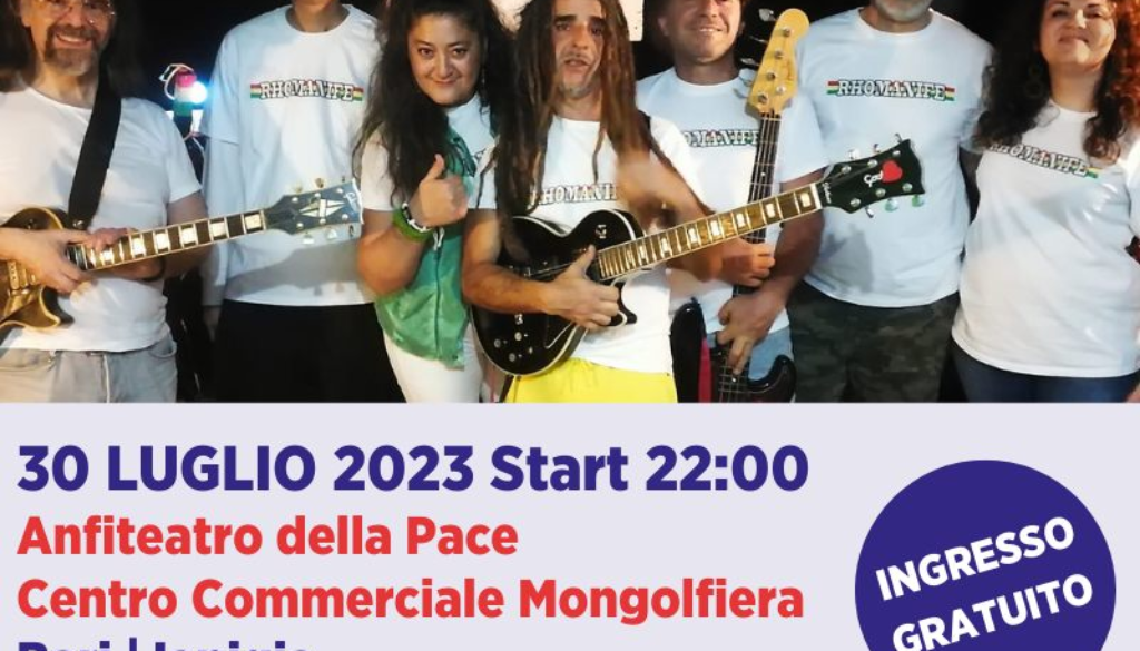 Rhomanife in concerto a Bari
