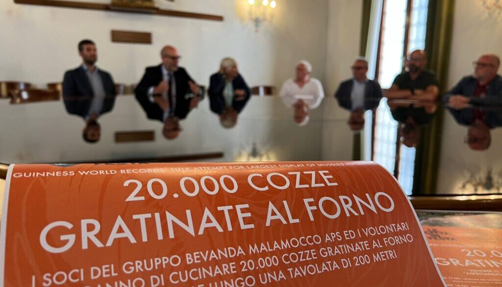 Le 20.000 cozze gratinate di Venezia