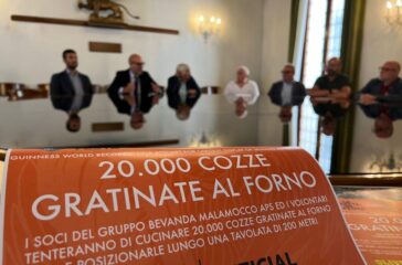 Le 20.000 cozze gratinate di Venezia