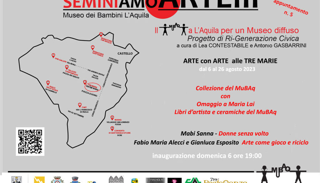Seminiamo Arte III a L’Aquila per un Museo diffuso