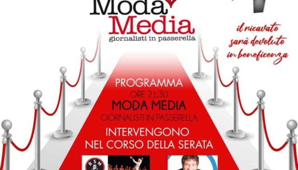 Moda Media – Giornalisti in passerella