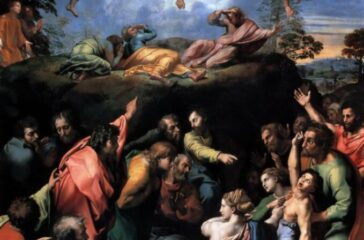 Il volto trasfigurato di Gesù
