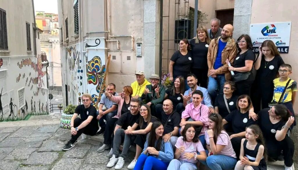 A Rionero il murales “Mi ritorna in mente”