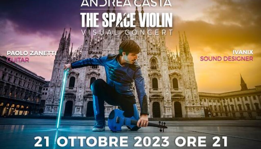 Lo show di Andrea Casta a Milano