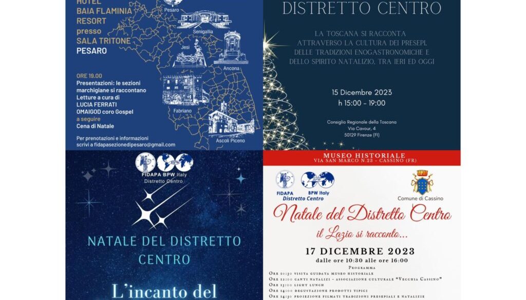 Il Natale della Federazione Italiana Donne Arti Professioni e Affari