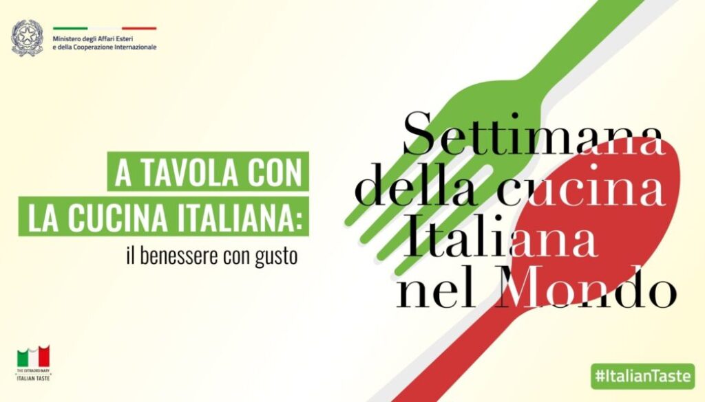 8a edizione della Settimana della Cucina Italiana nel Mondo
