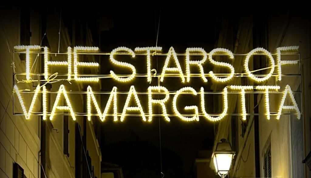 The stars of Via Margutta