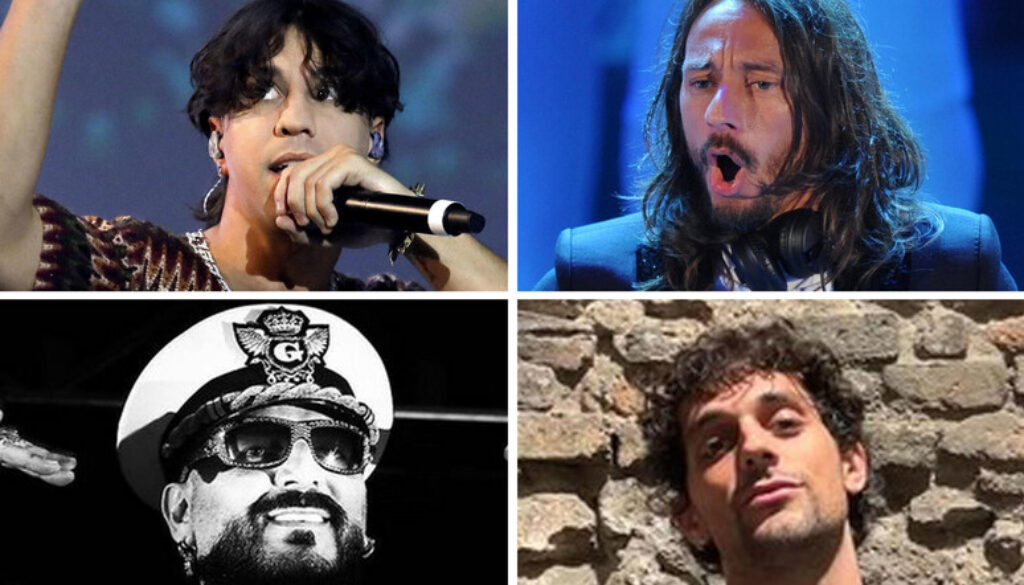 Sanremo e gli ospiti sulla nave