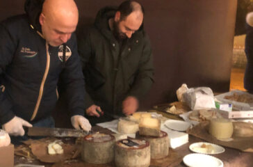 Formaggi in bella vista a Sacrofano