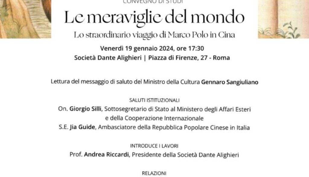 Convegno su Marco Polo a Roma