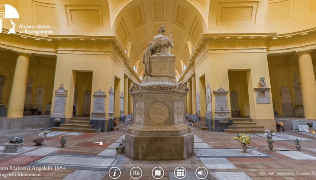 IL virtual tour della Certosa di Bologna