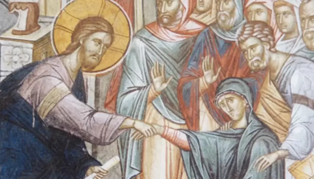 Gesù passa tra noi e ci guarisce