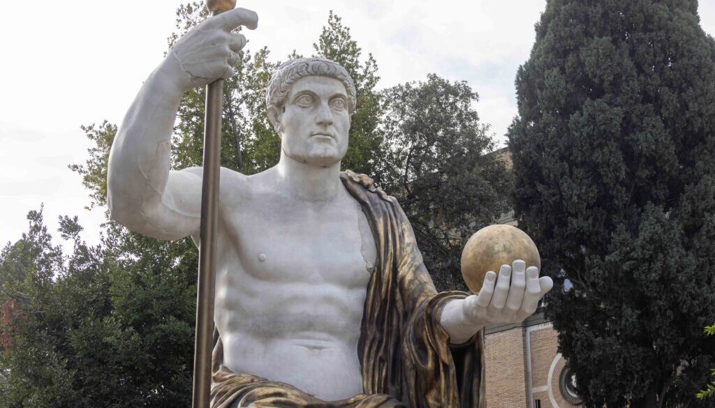 Ricostruito il Colosso di Costantino