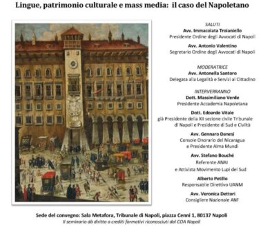 Lingue, patrimonio culturale e mass-media: il caso del Napoletano