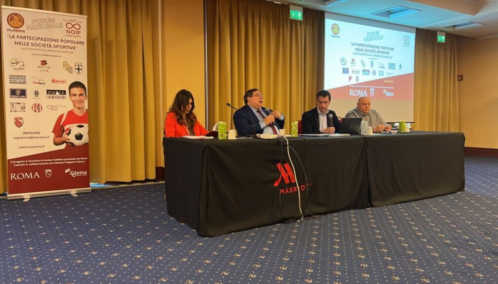 Partecipazione popolare nelle società sportive