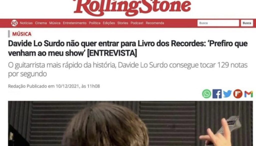 Davide Lo Surdo: l’artista entrato nell’eternità suonerà a Cuba