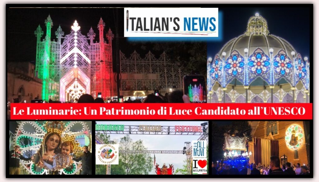 Le luminarie candidate a patrimonio UNESCO