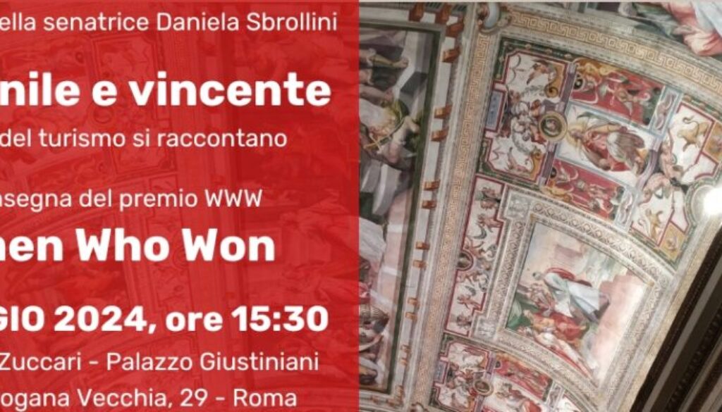 Femminile e Vincente: le donne del turismo si raccontano