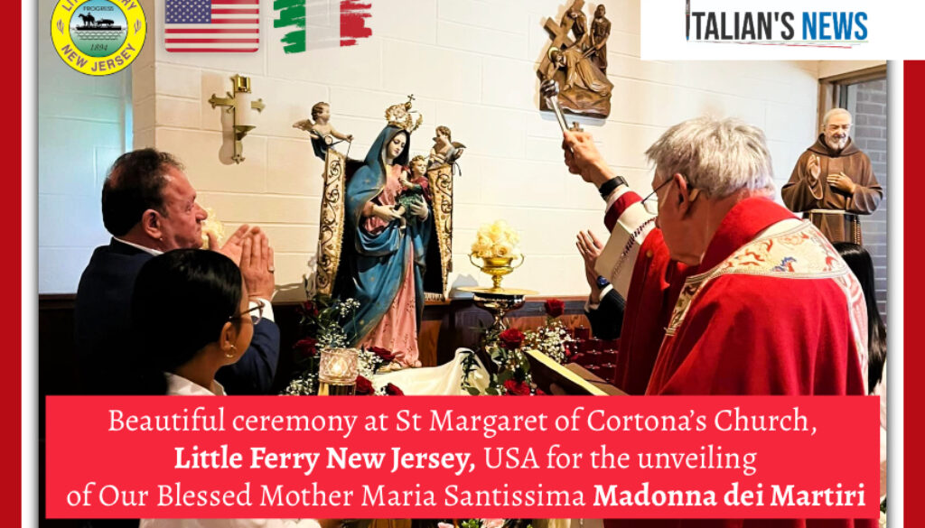 Nuova statua della Madonna dei Martiri