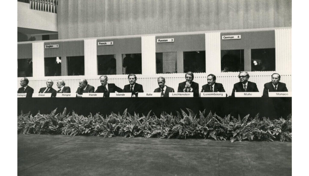 50 anni dalla Conferenza di Helsinki
