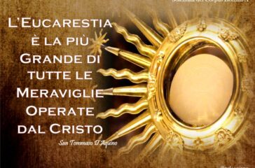 Santissimo Corpo e Sangue di Cristo – Corpus Domini