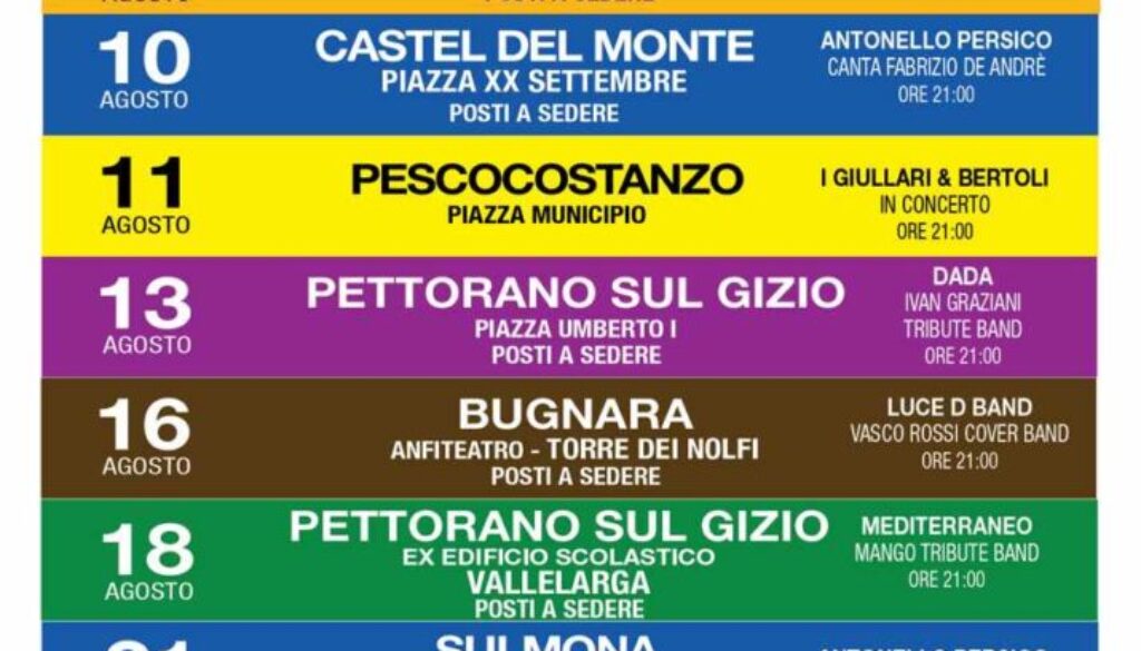Una colonna sonora per la Vita