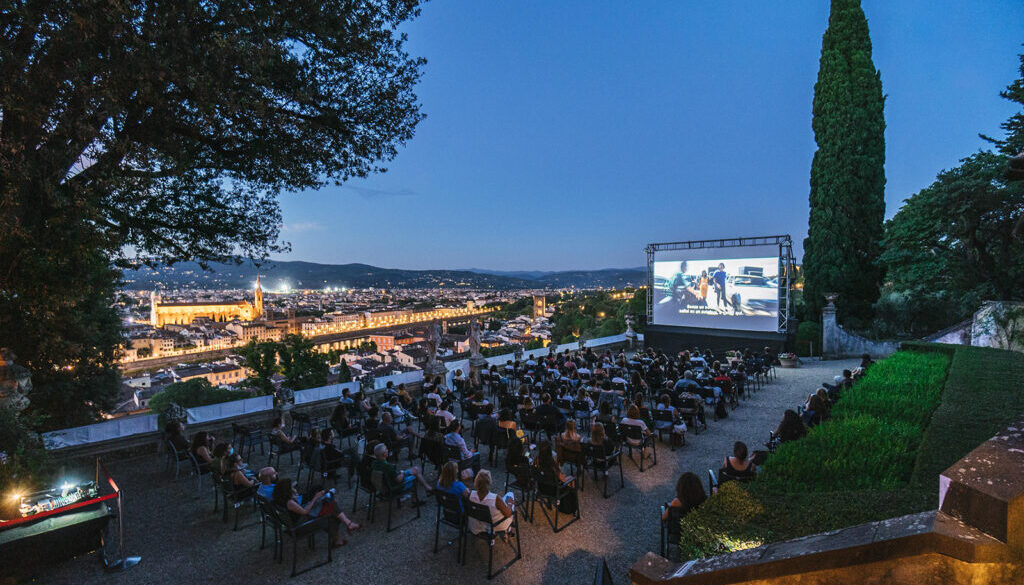 Cinema con vista su Firenze