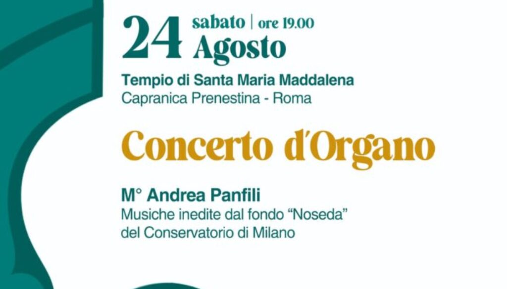 Stagione concertistica di Capranica Prenestina