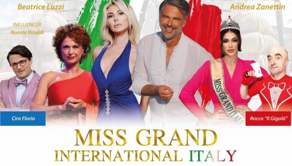 Spumeggiante finalissima di Miss Grand International Italia 2024