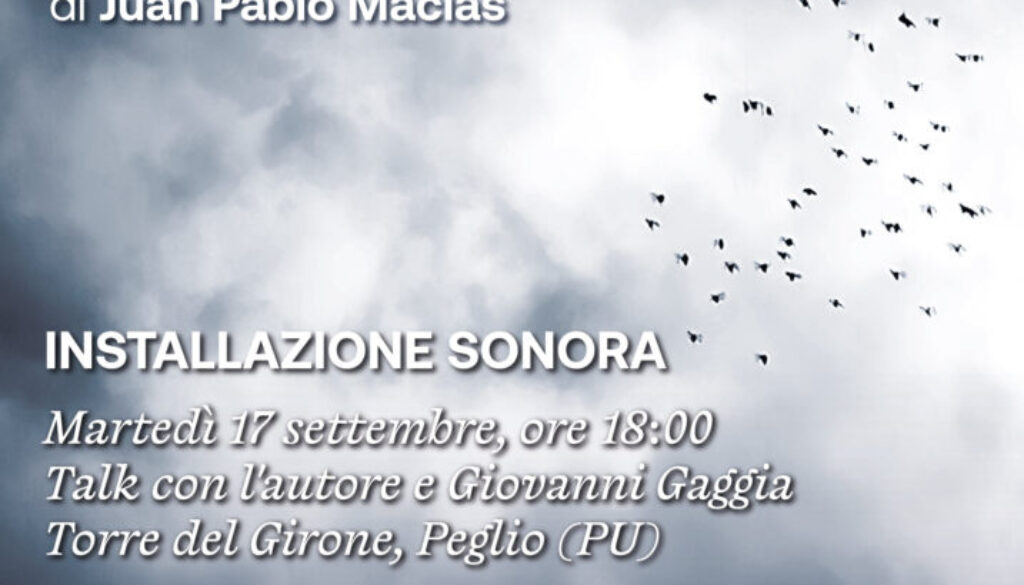 Pesaro Cultura è Soffio Vento Uccelli