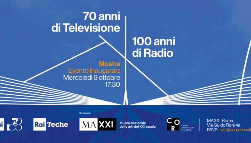70 anni di televisione e 100 anni di radio