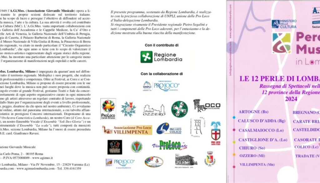 Percorsi Musicali in Lombardia