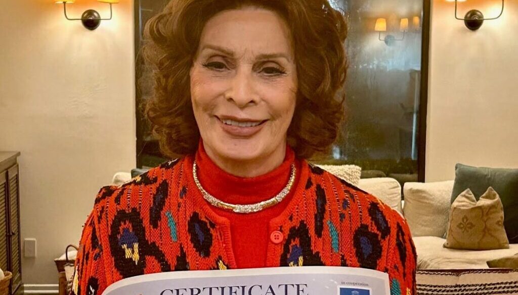 Books for Peace 2024 a Sophia Loren