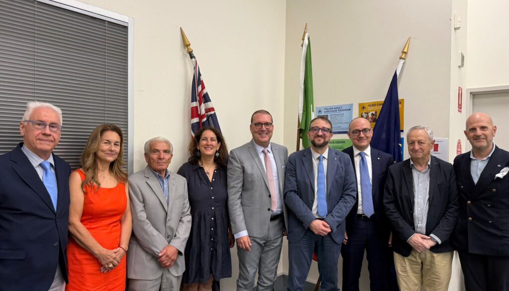 L’Aquila missione Australia