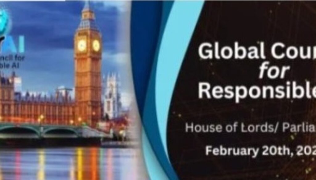 L’Italia al Global Council for Responsible AI di Londra