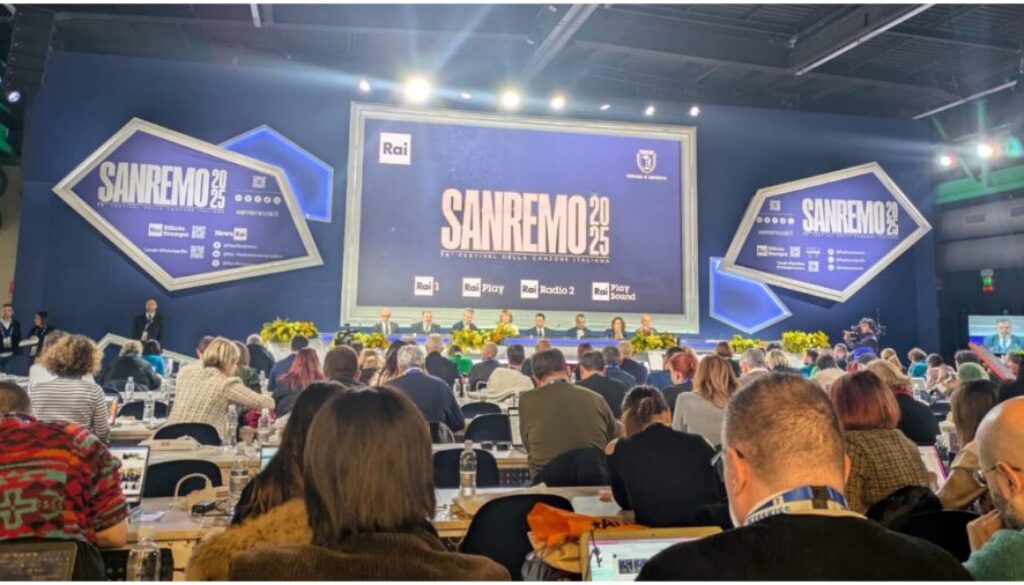 Sanremo 2025: il Festival della stampa estera