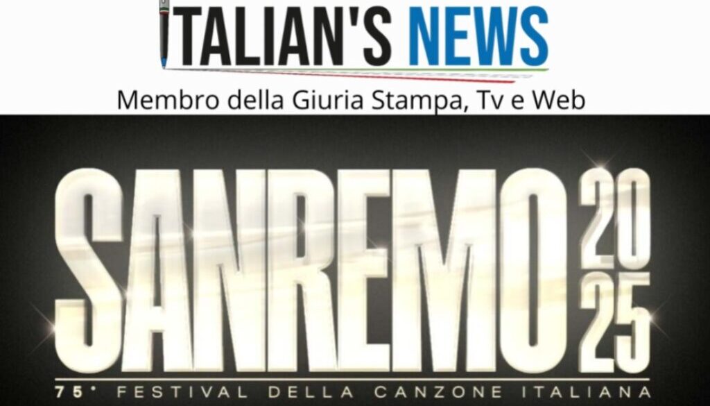 Italian’s News in giuria al Festival di Sanremo