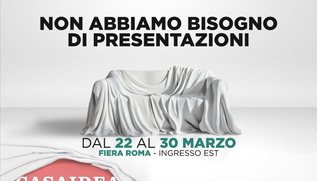 Torna Casaidea 2025 a Roma