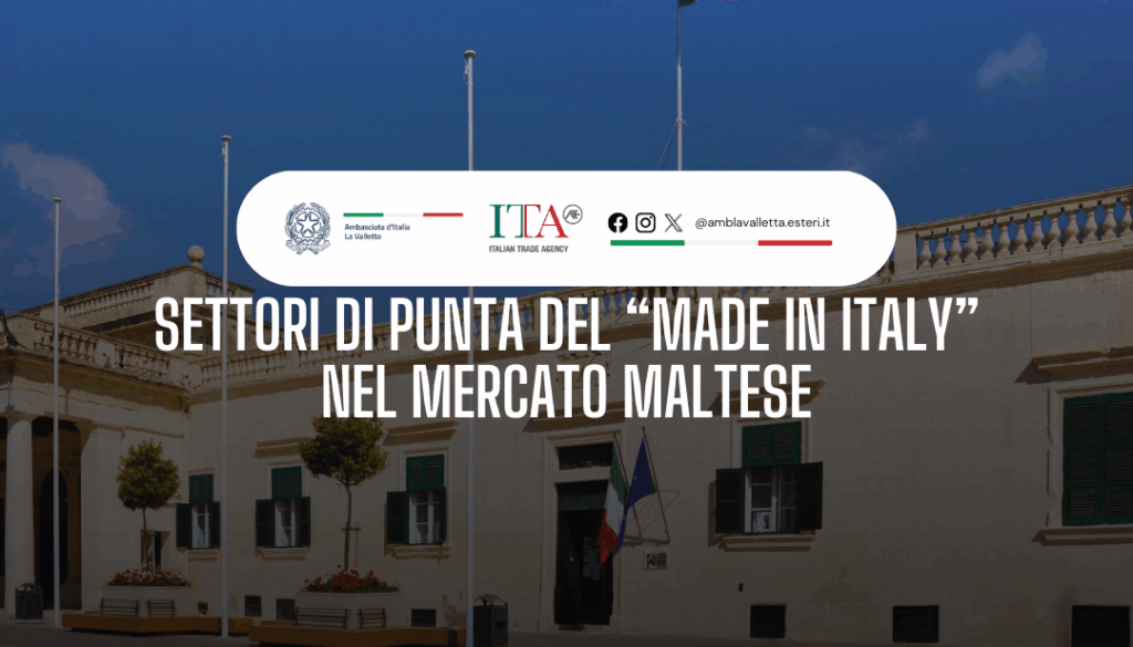 Settori di punta del Made in Italy a Malta