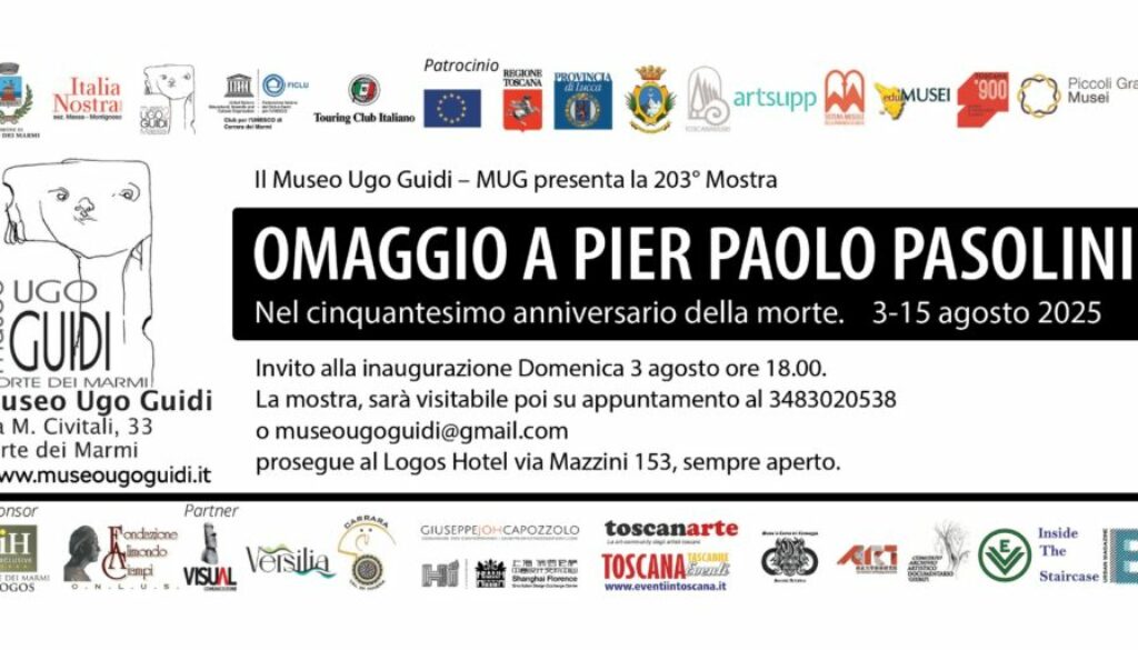 Pier Paolo Pasolini al Museo Ugo Guidi