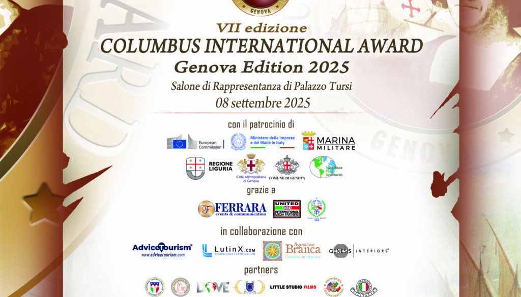 COLUMBUS INTERNATIONAL AWARD: ritorno alle origini!