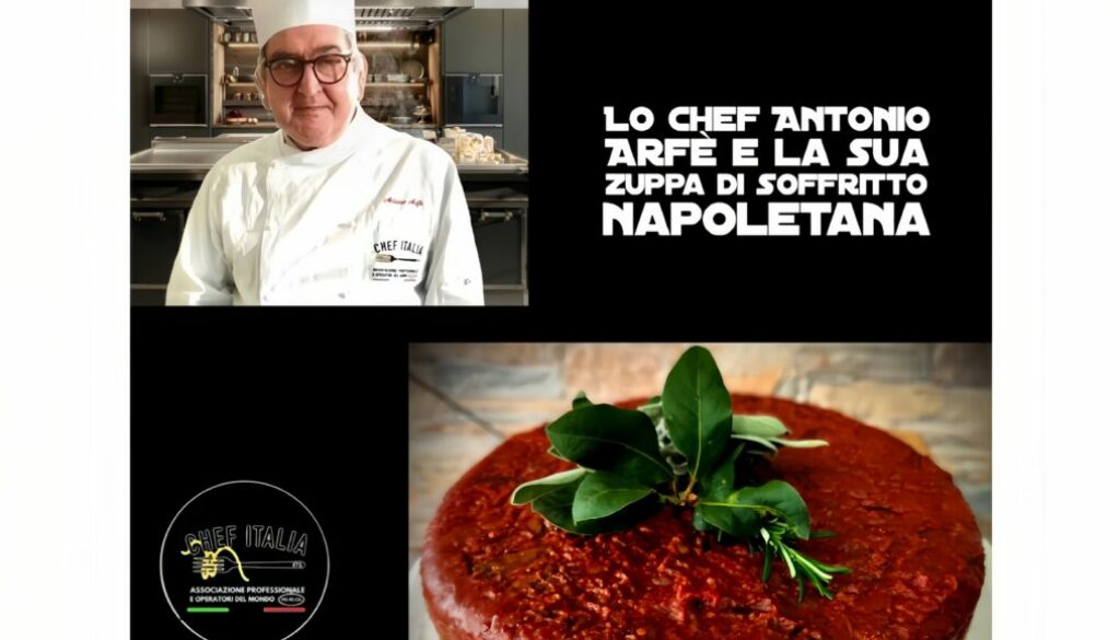 La zuppa di soffritto di Chef Antonio Arfè