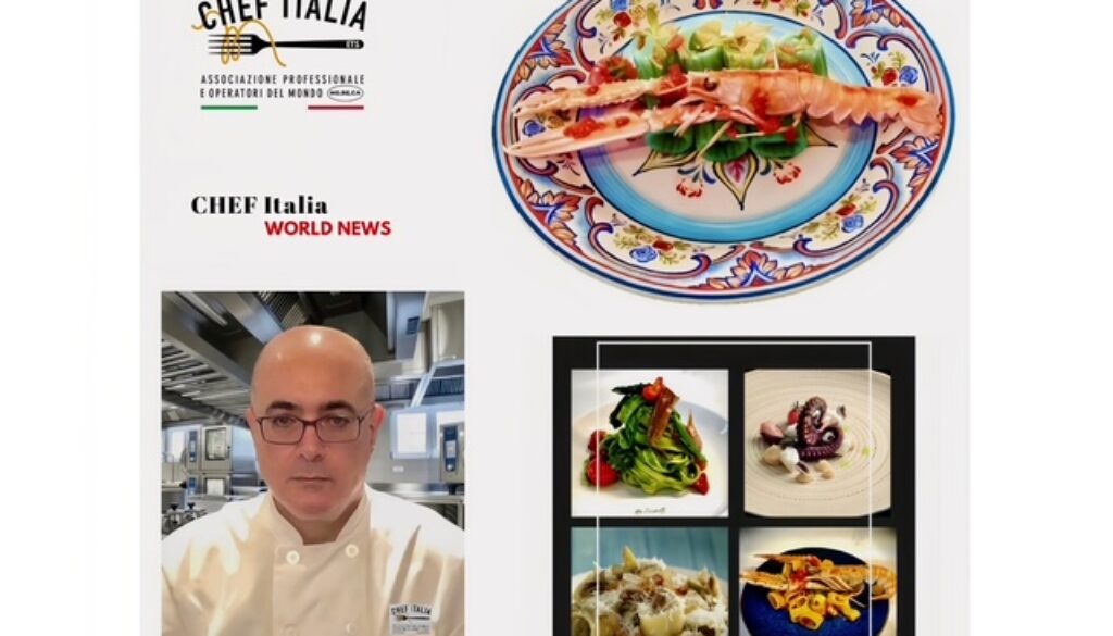 Paccherini blu agli scampi di Chef Alex Ziccarelli