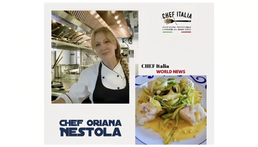 Baccalà, peperoni e asparagi firmato Chef Oriana Nestola