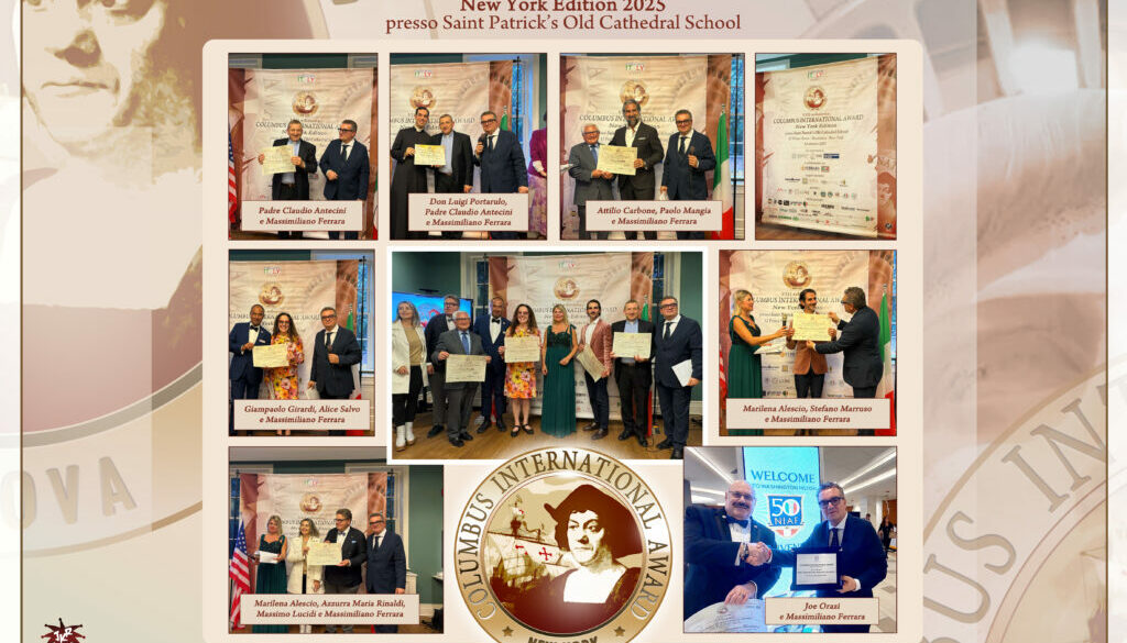 Il COLUMBUS INTERNATIONAL AWARD morde New York e guarda a Miami