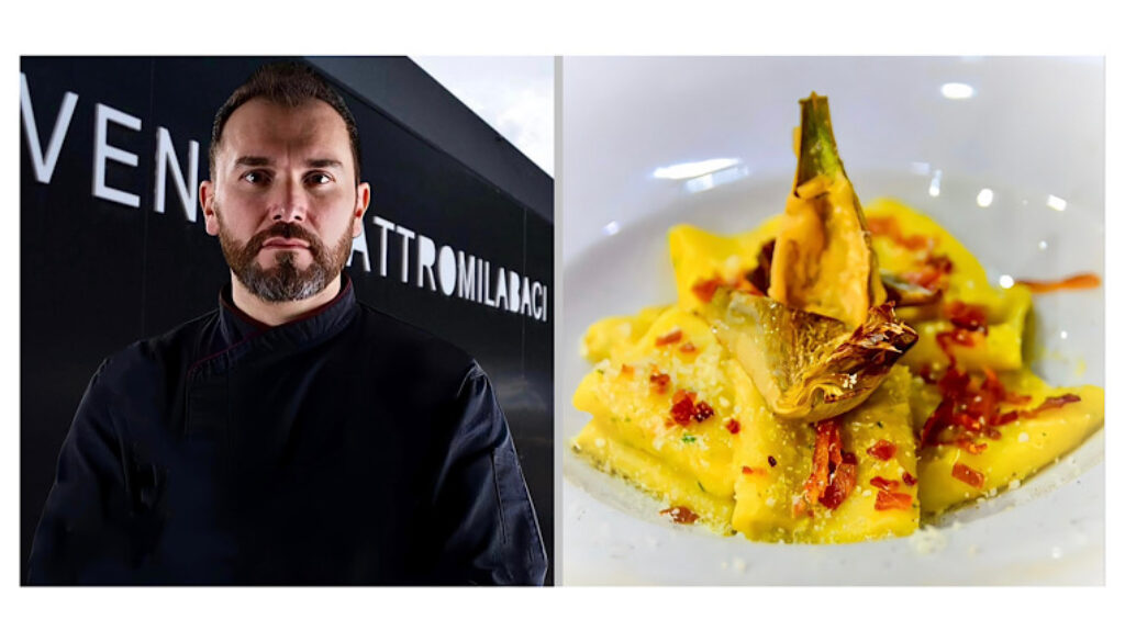 I paccheri artigianali dello Chef Giuseppe Moscato